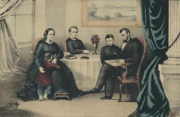 Lincoln at home